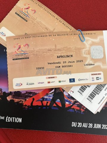 2 tickets Afrojack
