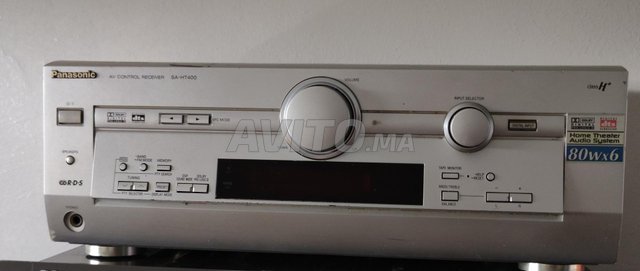 Ampli Panasonic Stereo, Dolby, FM/AV, CD, DVD... 