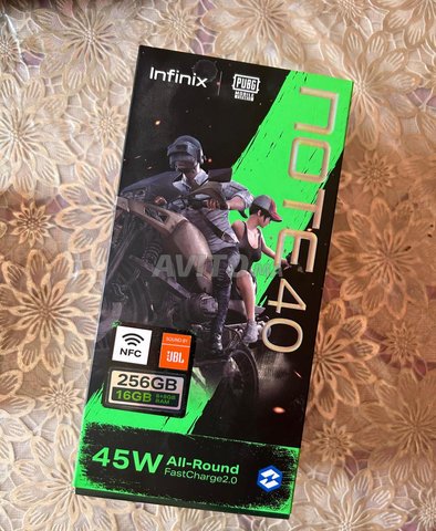 Infinix Note 40 256Go 16 GB Ram