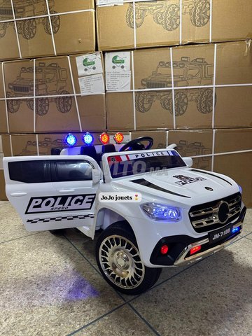 VOITURE POLICE 🔴🔵 PICKUP ELECTRIQUE 12V