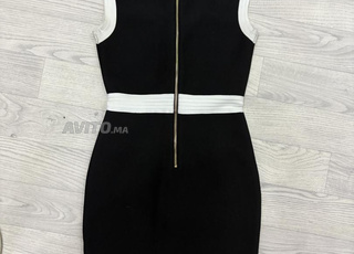 Robe noir et blanc chic