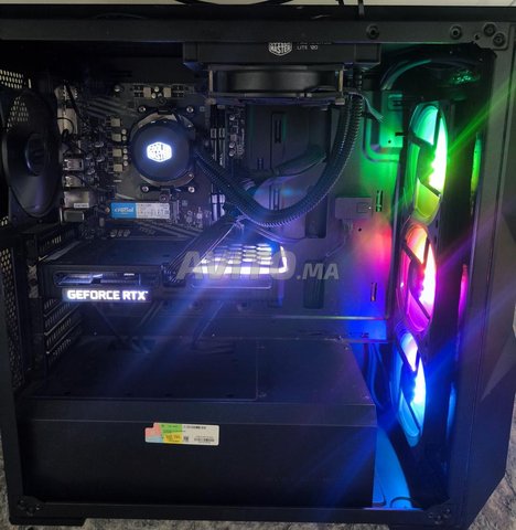 Desktop gamin Rtx 3060 ti et Moniteur 27p