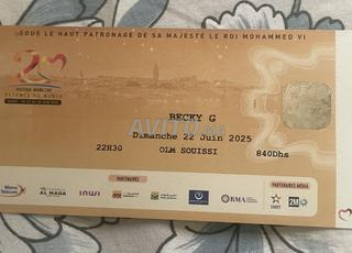 Ticket Becky G
