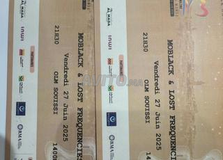 2 TICKETS  MOBLACK& LOST FREQUENCIES 1000DH