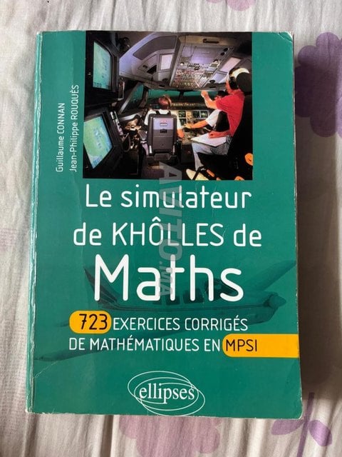 CPGE - Livre de préparation des oraux de Maths