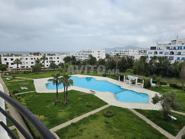 Appartement vue MER ET PISCINE À Colina Smir 