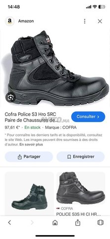 Chaussure securite cofra police
