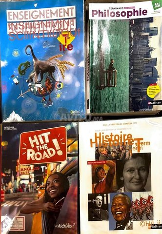 Manuels scolaires Terminale – État neuf