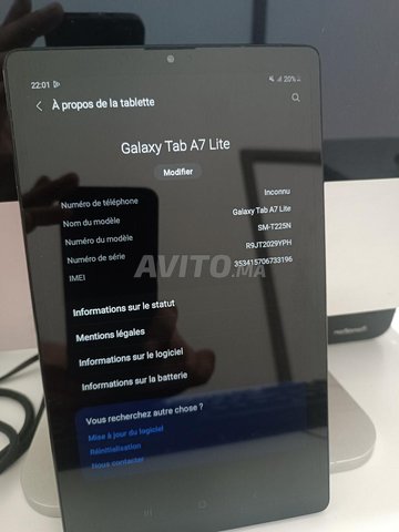 Tablette Galaxy Tab A7 Lite