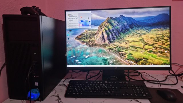 PC gamer HP Z240 i7 7eme gen 