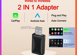 CarPlay Android Auto sans fil Adaptateur