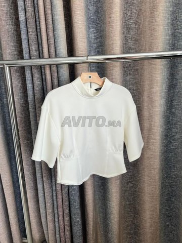 Top Chic en blanc en L