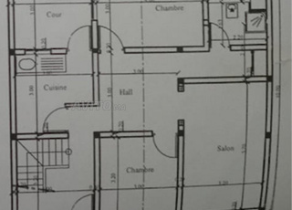 Maison Semi fini 100M à vendre القطب الحضري تنغير