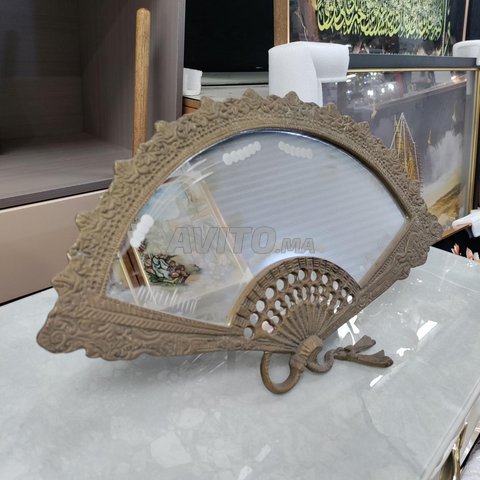 miroir antique en cuivre 