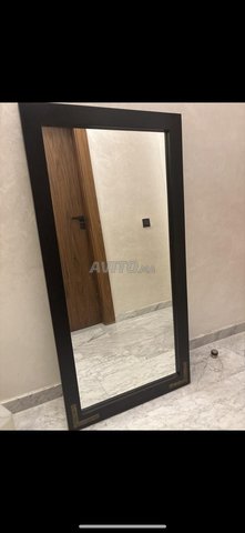 miroir en bois bonne etat 