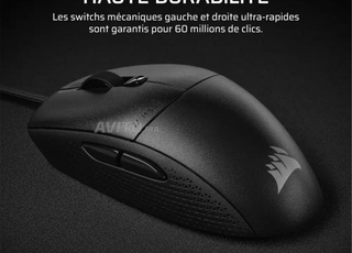 Corsair Gaming M55 RGB – Souris Gaming Noir
