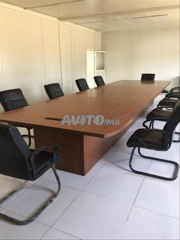 Table de réunion en bois 4/8/12 PLACE