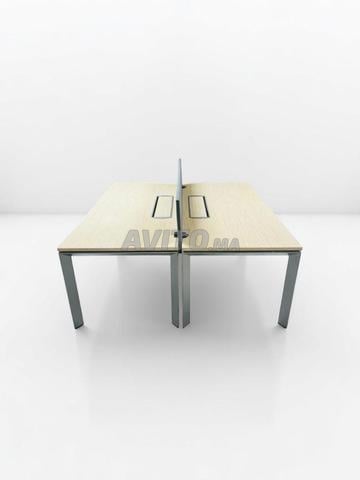 Bureau bench Steelcase 160x180cm 2 postes promo