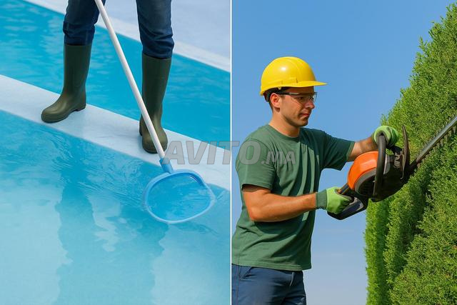Nettoyage de Piscine & Taille de Haies (Gardaines)