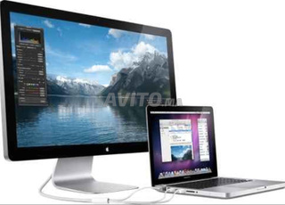 2 Apple cinéma  27 pouces  année 2011  comme neuf