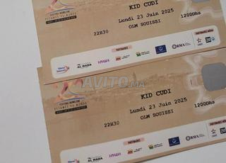 Deux ticket de mawazine pour kid kudi 