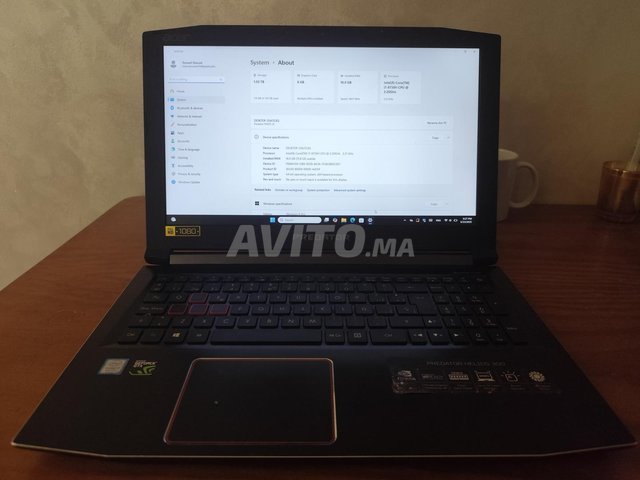 Acer Predator i7 8th GeForce GTX 1060
