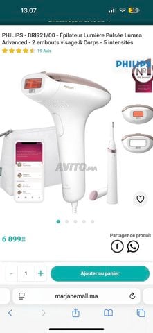 Philips Lumea Advanced - Épilation à lumière pulsé