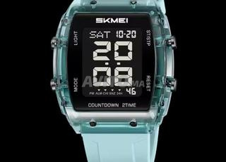  💎 SKMEI 2409 الأصلية مقاومة للماء، إضاءة ليلية  