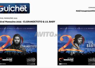 Tickets Gold Mawazine ELGRANDETOTO/LILBABY