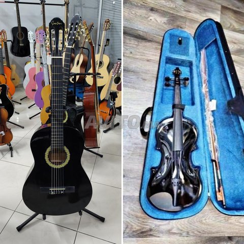 Guitare classique espagnole violon 