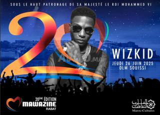 🎟️ Offre Exceptionnelle 2 Billets Wizkid & LOJAY 