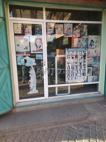 باب دخلة محل اليمنيوم porte aluminium 2.50/2.40