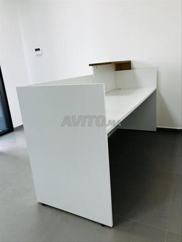 Comptoir 200x110cm blanc