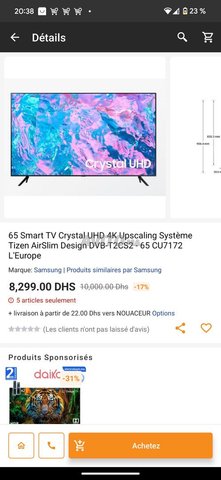 tv Samsung 65 