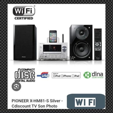 micro chaine pioneer X.HM81 avec Wi-Fi 