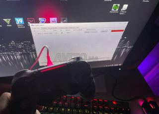 Manette pc et ps4 (avec une cable)