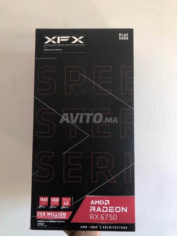 Carte Graphique XFX AMD Radeon RX 6750 XT 