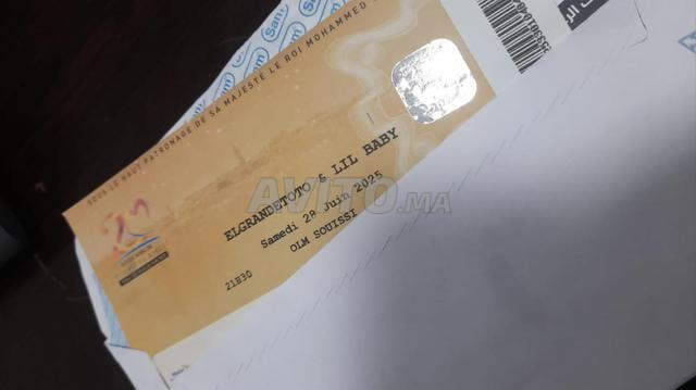 ticket will smith et tous les artistes  - 2