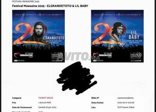 Ticket pour ElgrandeToto