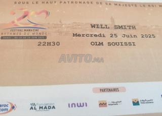 tickets mawazine will smith olm souissi