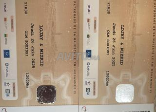 2 TICKET WIZKID ET LOJAY