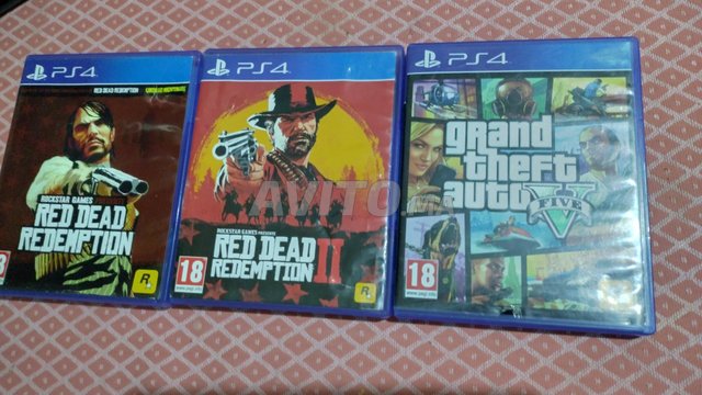 3 jeux CD playstation 4