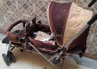 vendre poussette double jumeaux