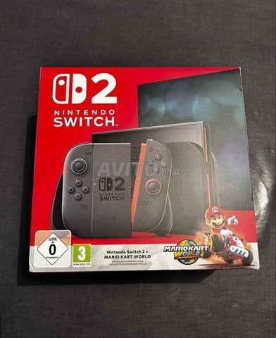 Console Nintendo Switch 2 neuve et Mario Kart