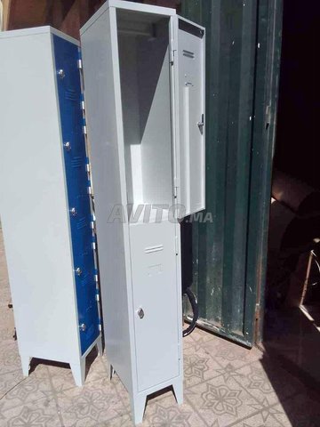 Armoire casier vestiaire métallique 2 portes