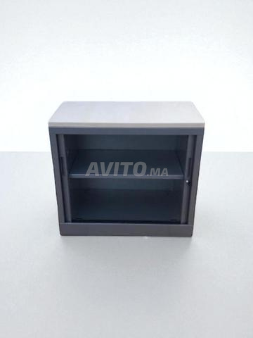 خزانة منخفضة Marcadet قضبان مقواة 80x73 سم