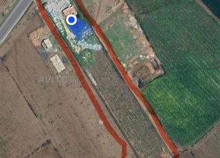 terrain avec villa a vendre