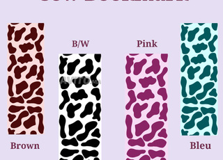 Cow bookmark فاصل الكتاب تصميم بقرة فلون لي بغيتي 