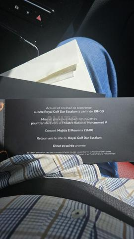 Carte mawazine invitation 28/06 - 2