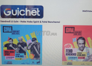 2 Tickets Black pour Hoba Hoba Spirit